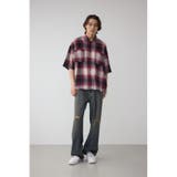 シアーチェックシャツ | AZUL BY MOUSSY | 詳細画像27 