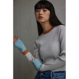グリッターリブ長袖ニットトップス | AZUL BY MOUSSY | 詳細画像13