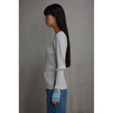 グリッターリブ長袖ニットトップス | AZUL BY MOUSSY | 詳細画像16