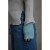 グリッターリブ長袖ニットトップス | AZUL BY MOUSSY | 詳細画像20
