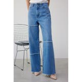 AZUL DENIM フリンジワイド | AZUL BY MOUSSY | 詳細画像13