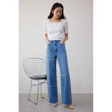 AZUL DENIM フリンジワイド | AZUL BY MOUSSY | 詳細画像14