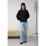 カラーボタンベーシックカーディガン | AZUL BY MOUSSY | 詳細画像14