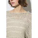 テープヤーンドルマンニットトップス | AZUL BY MOUSSY | 詳細画像25