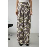 フラワープリントイージーワイドパンツ | AZUL BY MOUSSY | 詳細画像15 