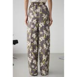 フラワープリントイージーワイドパンツ | AZUL BY MOUSSY | 詳細画像17 