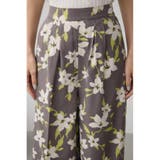 フラワープリントイージーワイドパンツ | AZUL BY MOUSSY | 詳細画像18 