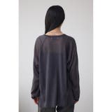 シアーロゴニットトップス | AZUL BY MOUSSY | 詳細画像17