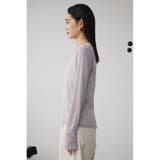 バックスリットシアーロングトップス | AZUL BY MOUSSY | 詳細画像38 