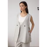 イージーケアリネンライクジレ | AZUL BY MOUSSY | 詳細画像37 