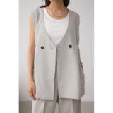 GRY | イージーケアリネンライクジレ | AZUL BY MOUSSY