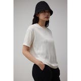 ソリッドテクスチャボクシーTシャツ | AZUL BY MOUSSY | 詳細画像3