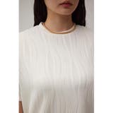 ソリッドテクスチャボクシーTシャツ | AZUL BY MOUSSY | 詳細画像8