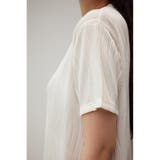 ソリッドテクスチャボクシーTシャツ | AZUL BY MOUSSY | 詳細画像9