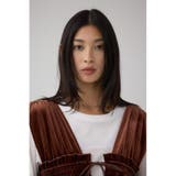 ベロアリボンベスト | AZUL BY MOUSSY | 詳細画像12 