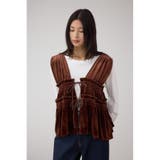 ベロアリボンベスト | AZUL BY MOUSSY | 詳細画像13 