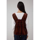 ベロアリボンベスト | AZUL BY MOUSSY | 詳細画像17 