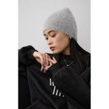 L/GRY1 | シャギーニットビーニー | AZUL BY MOUSSY