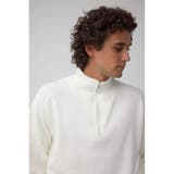 ミラノリブハーフジップ | AZUL BY MOUSSY | 詳細画像2 