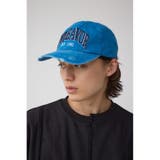 BLU | ピグメントダメージ3D刺繍キャップ | AZUL BY MOUSSY