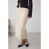 IVOY3 | フェイクスエード/フェイクレザータイトスカート | AZUL BY MOUSSY