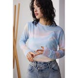 ニュアンスパターンシアートップス | AZUL BY MOUSSY | 詳細画像1 