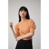 SHEER SLEEVE PUFF TOPS | AZUL BY MOUSSY | 詳細画像22 