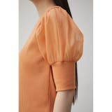 SHEER SLEEVE PUFF TOPS | AZUL BY MOUSSY | 詳細画像29 