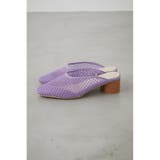 SQUARE TOE MESH SANDALS | AZUL BY MOUSSY | 詳細画像11 