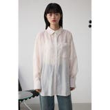 バックスリットシアーオーバーシャツ | AZUL BY MOUSSY | 詳細画像4