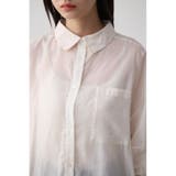 バックスリットシアーオーバーシャツ | AZUL BY MOUSSY | 詳細画像7
