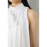 シフォンノースリーブブラウス | AZUL BY MOUSSY | 詳細画像10 
