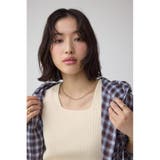 シアーチェックフードシャツ | AZUL BY MOUSSY | 詳細画像17 