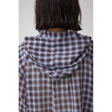 シアーチェックフードシャツ | AZUL BY MOUSSY | 詳細画像24 