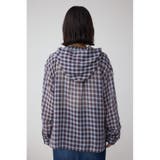 シアーチェックフードシャツ | AZUL BY MOUSSY | 詳細画像30 