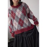 アーガイルシャギーニット | AZUL BY MOUSSY | 詳細画像28 