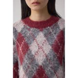 アーガイルシャギーニット | AZUL BY MOUSSY | 詳細画像34 