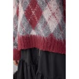 アーガイルシャギーニット | AZUL BY MOUSSY | 詳細画像37 