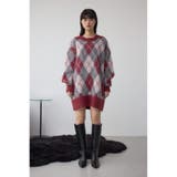 アーガイルシャギーニット | AZUL BY MOUSSY | 詳細画像38 