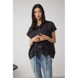 C/T冷感 ドロストブラウス | AZUL BY MOUSSY | 詳細画像12 