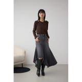 AZUL DENIM イレヘムデニムスカート | AZUL BY MOUSSY | 詳細画像3 