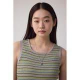 スクエアネックリブタンクトップ | AZUL BY MOUSSY | 詳細画像32