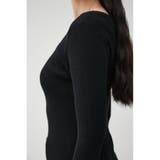 2WAY SLEEVE BUTTON RIB KNIT | AZUL BY MOUSSY | 詳細画像21 