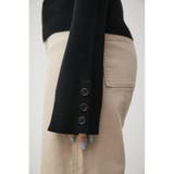 2WAY SLEEVE BUTTON RIB KNIT | AZUL BY MOUSSY | 詳細画像22 