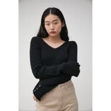 2WAY SLEEVE BUTTON RIB KNIT | AZUL BY MOUSSY | 詳細画像14 