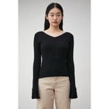 2WAY SLEEVE BUTTON RIB KNIT | AZUL BY MOUSSY | 詳細画像17 