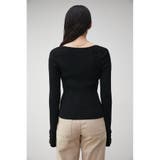 2WAY SLEEVE BUTTON RIB KNIT | AZUL BY MOUSSY | 詳細画像19 