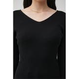 2WAY SLEEVE BUTTON RIB KNIT | AZUL BY MOUSSY | 詳細画像20 