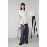 チュールレイヤードドロストトップス | AZUL BY MOUSSY | 詳細画像3 