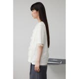 チュールレイヤードドロストトップス | AZUL BY MOUSSY | 詳細画像5 